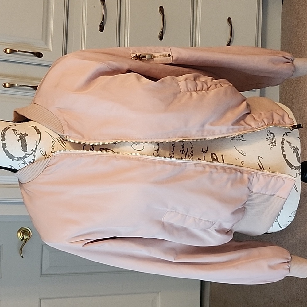 Blush Bomber Jacket